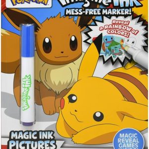 Pokemon Imagine Ink Magic Coloring Book | Party Favors With Marker Mess Free Activity Book for Kids | Ideal Gifts for All Ages, Boys & Girls - Image 3