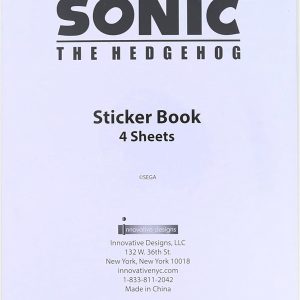 Innovative Designs Sonic The Hedgehog Sticker Book | 4 Sheets | Over 300 Stickers - Image 3