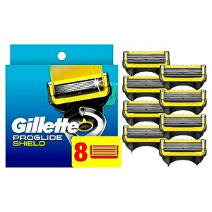 Gillette ProGlide Shield Razor Refills for Men, 8 Blade Refills